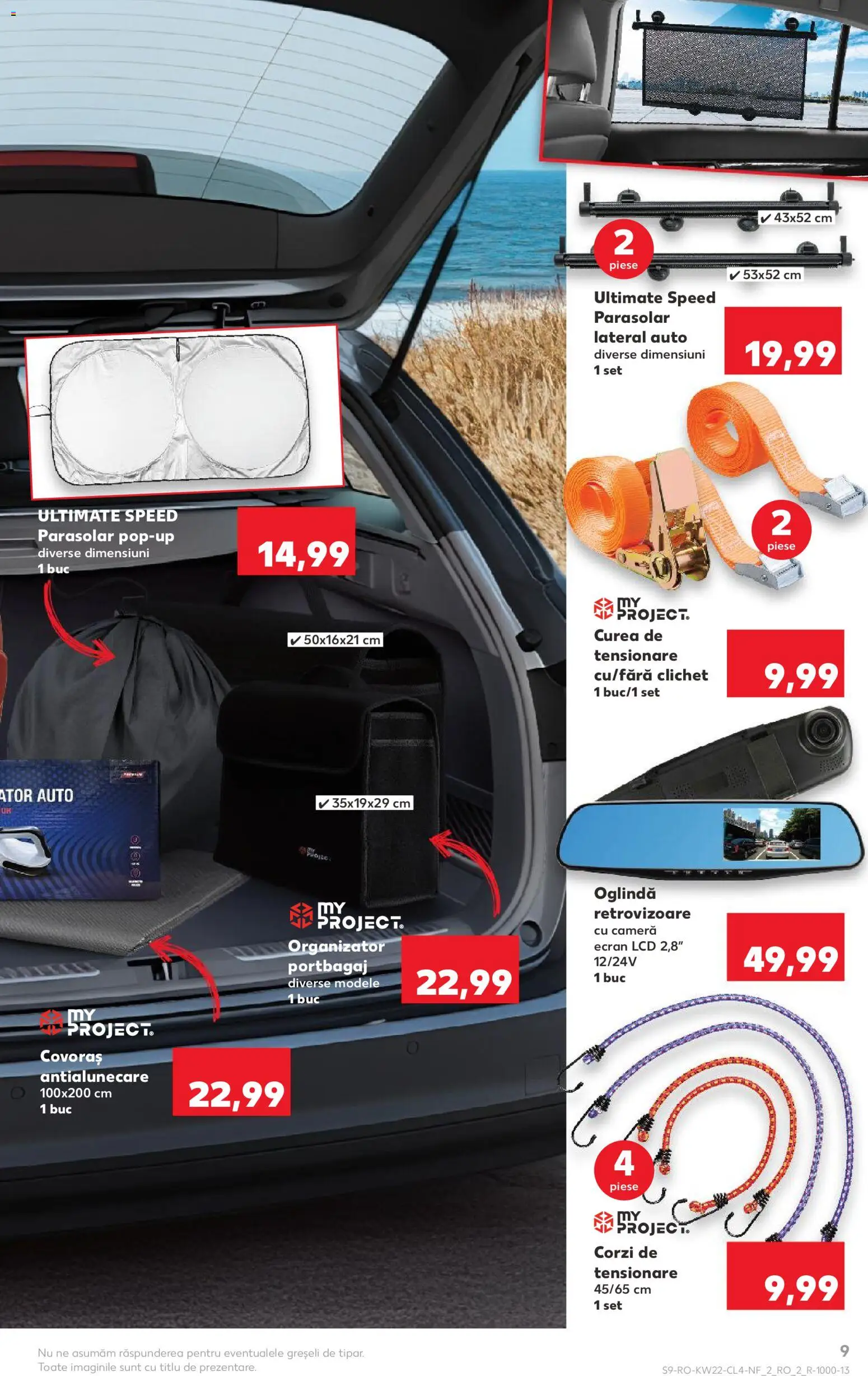 Noul catalog Kaufland – valabil de la 27.05.2026 | Pagină: 9 | Produse: Curea, Cameră, Oglindă