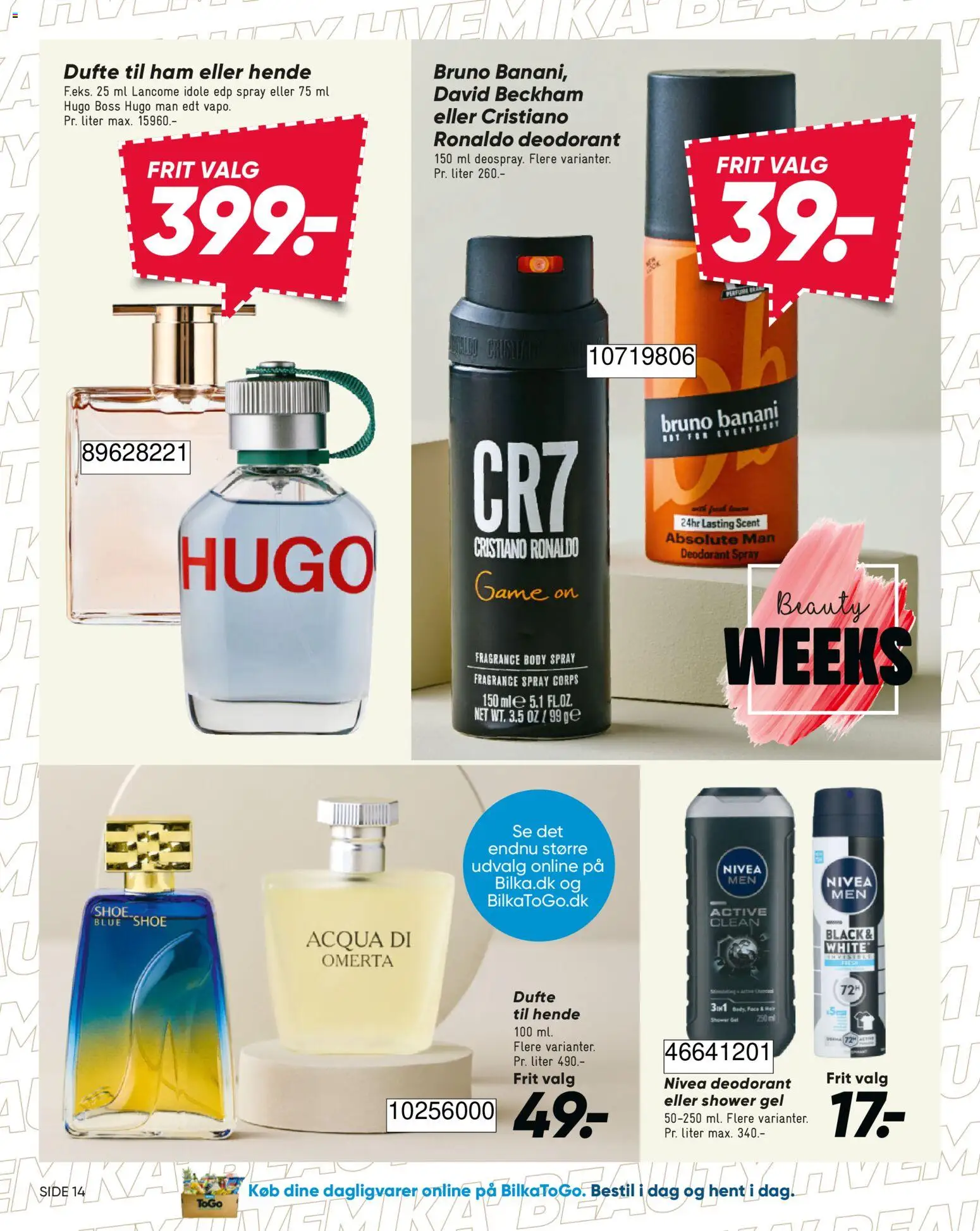 Bilka tilbudsavis – gyldig fra 02/10/2026 | Side: 16 | Produkter: Dagligvarer, Deodorant