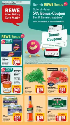 Rewe Prospekt Warburg ab 31.08.2026 gültig