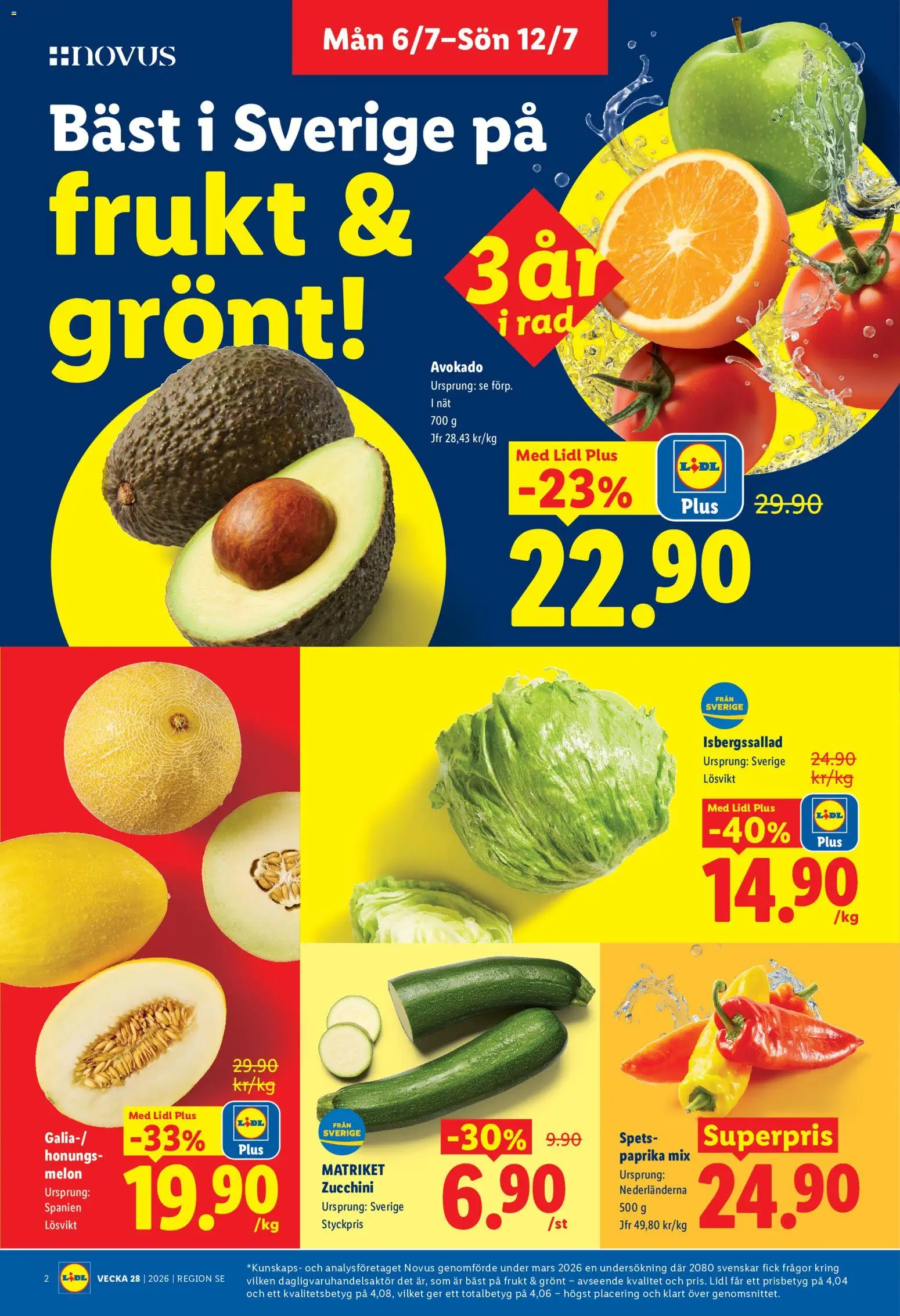 Lidl reklamblad aktuell från 06/07/2026 | Sida: 2