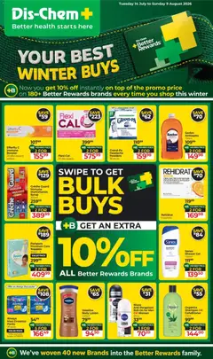 Dis-Chem specials catalogue – valid from 14/07/2026