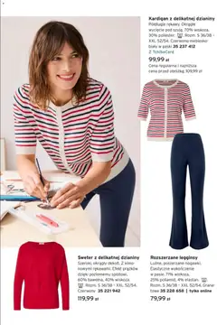 Pogląd oferty "Tchibo promocje" - ważna od 11.08.2026 | Strona: 10 | Produkty: Sweter, Legginsy, Kardigan