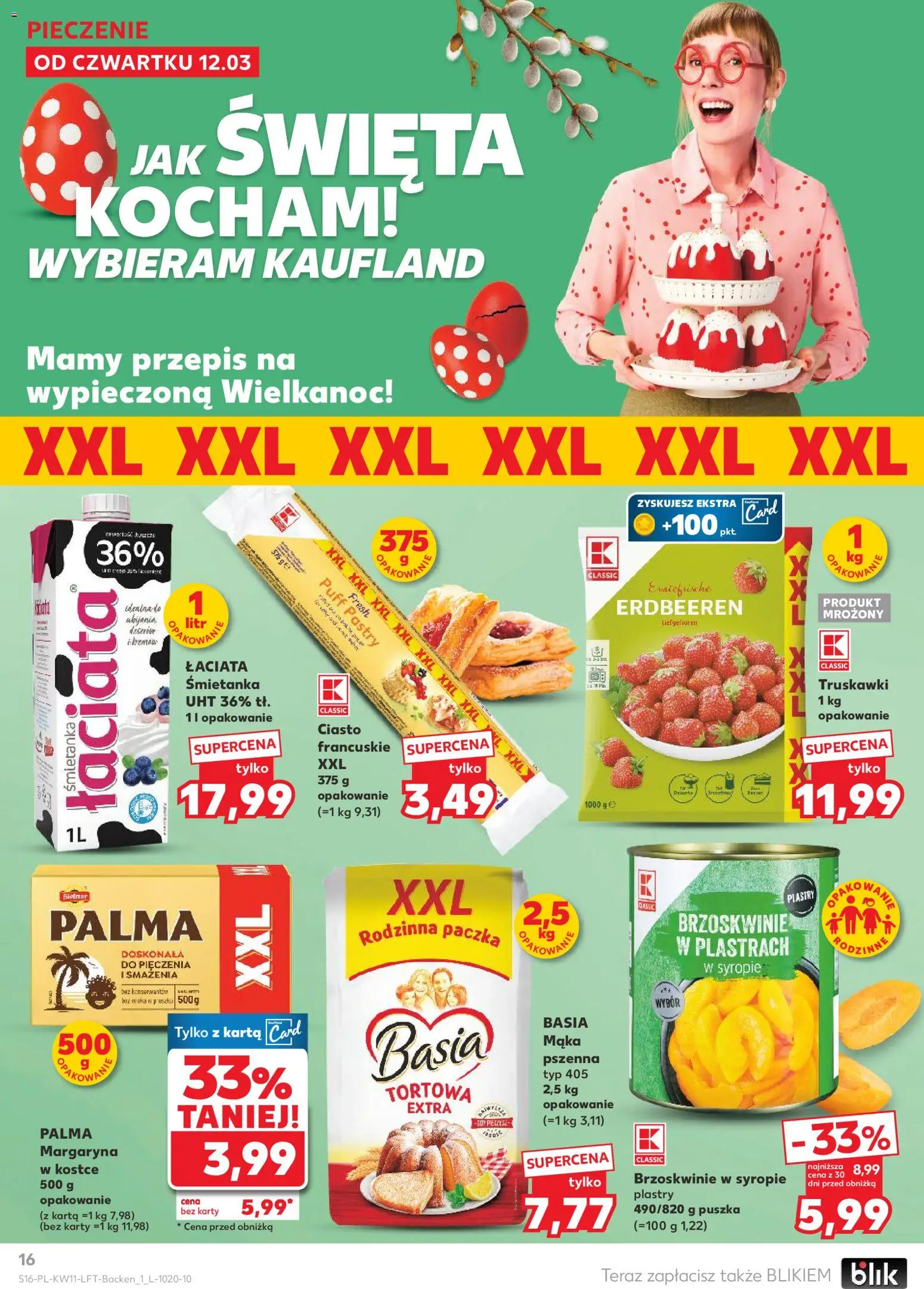Kaufland Polsko leták od 12.03.2026 | Strana: 16 | Produkty: Karty