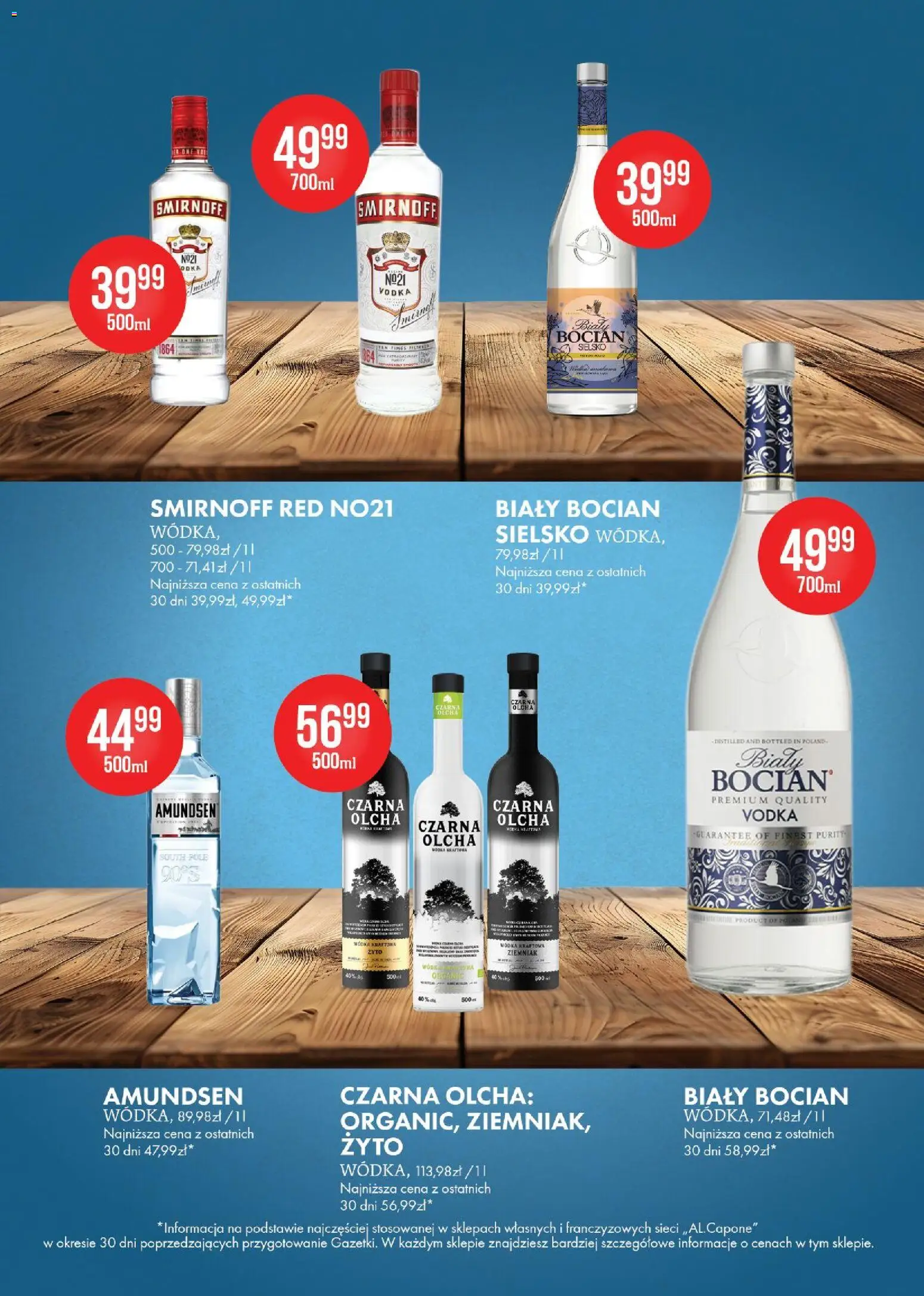 Al.Capone gazetka od 06.07.2026 | Strona: 27 | Produkty: Vodka, Wódka