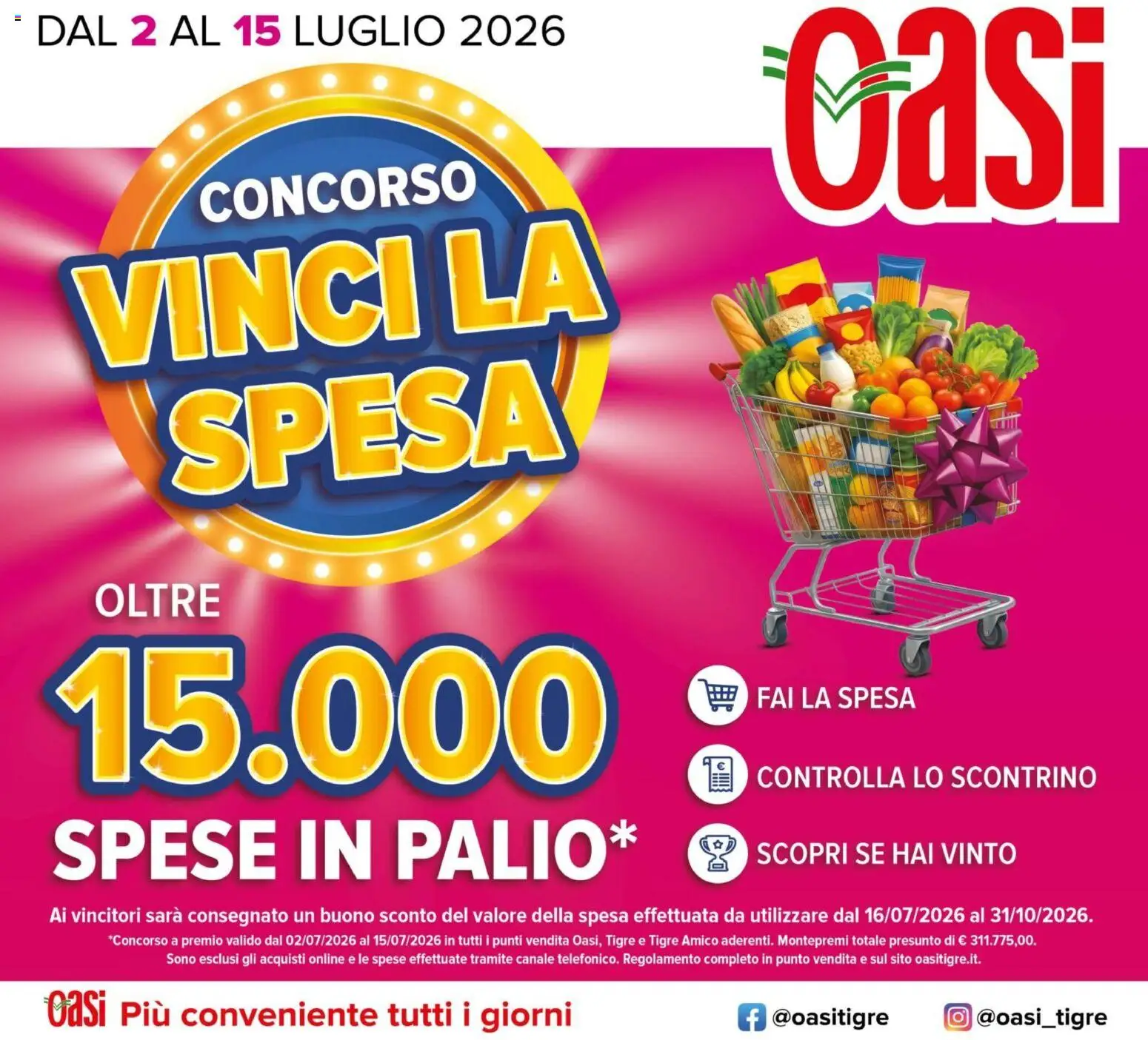 Volantino Oasi del 02/07/2026 | Pagina: 1