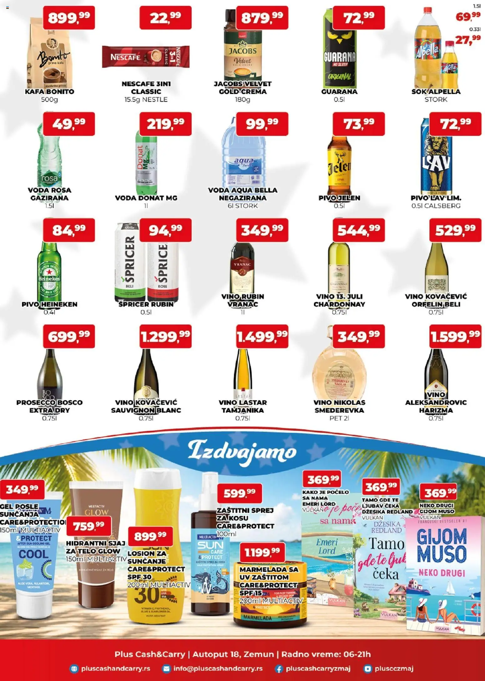 Plus Cash & Carry katalog - važi od 12.06.2026 | Strana: 3 | Proizvode: Chardonnay, Vranac, Donat, Nescafé