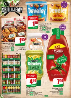 Pogląd oferty "Sos Develey, różne rodzaje 300 - 315 ml" - ważna od 29.04.2026 | Strona: 26 | Produkty: Ketchup, Grill, Musztarda, Sos