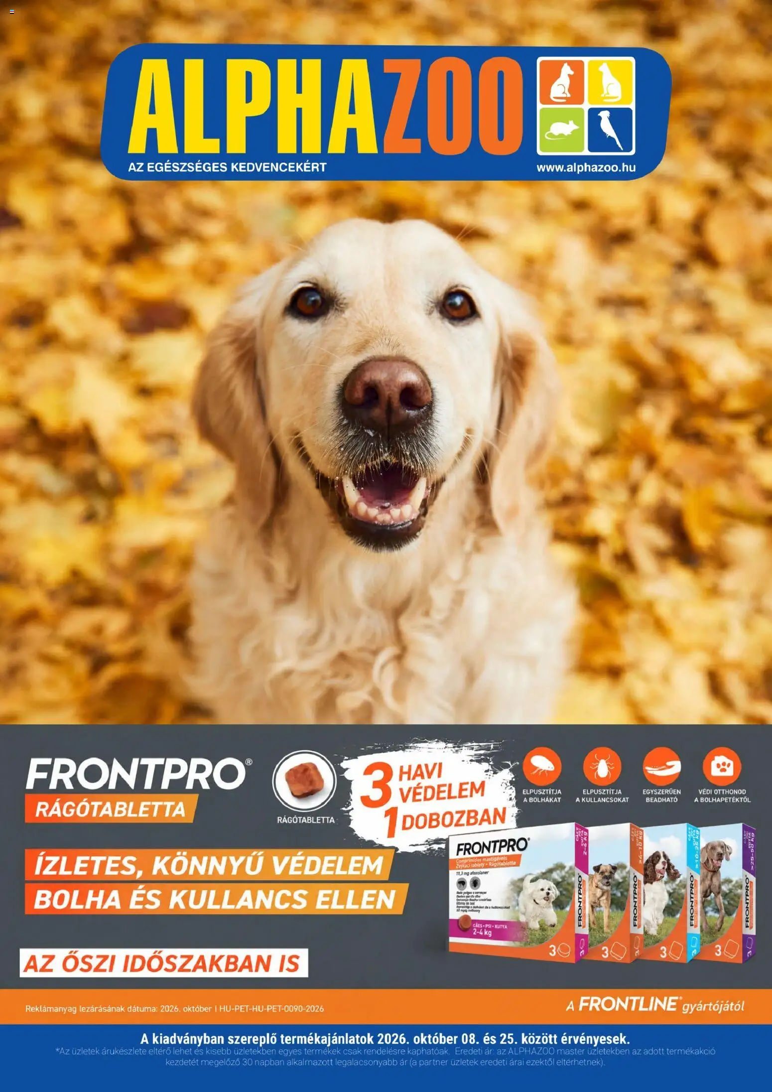 AlphaZoo akciós ujság - amely érvényes a következő dátumtól: 2026.10.08. | Oldal: 1