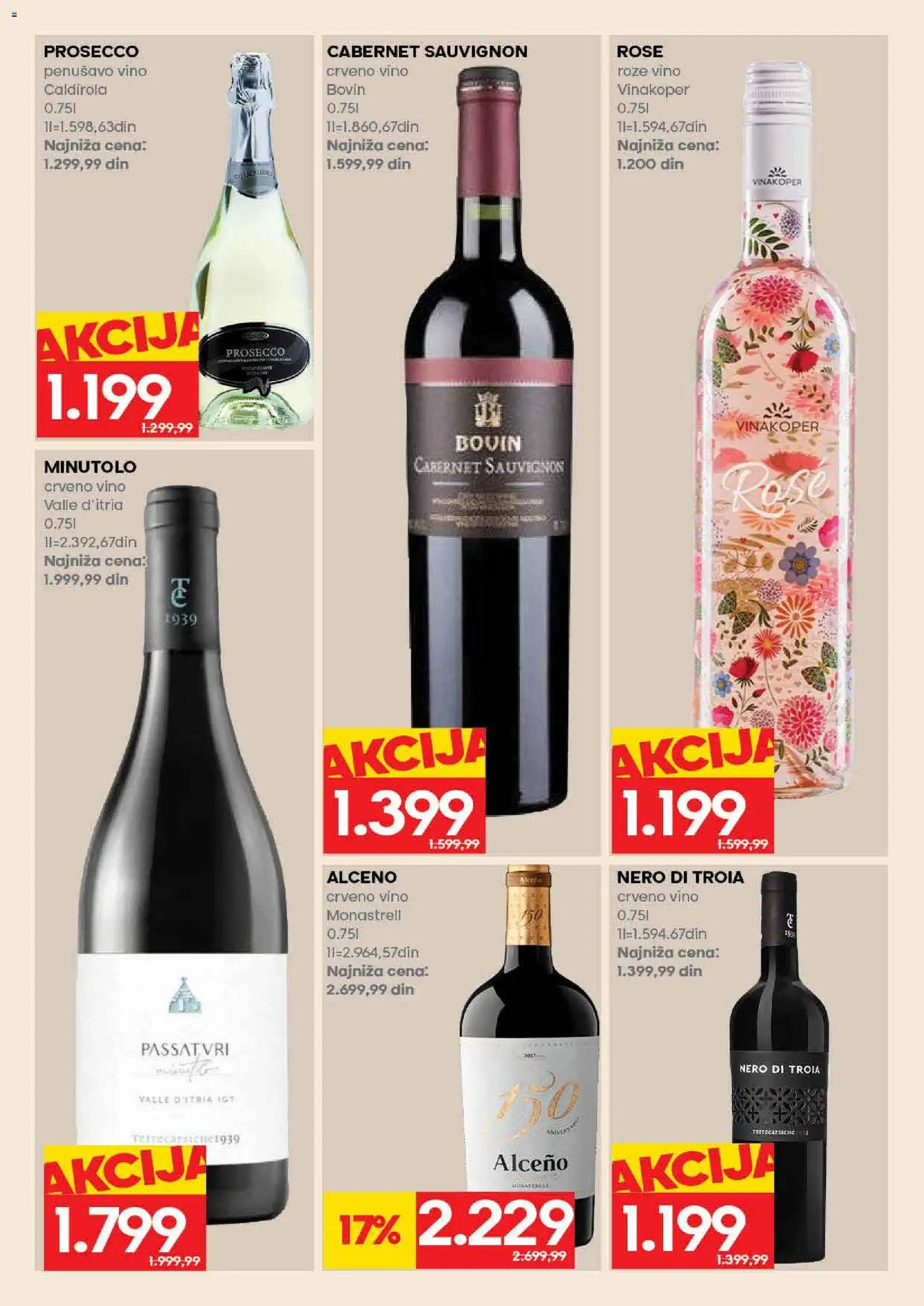Mercator katalog - važi od 26.10.2026 | Strana: 48 | Proizvode: Cabernet Sauvignon, Crveno vino, Penušavo vino, Roze vino