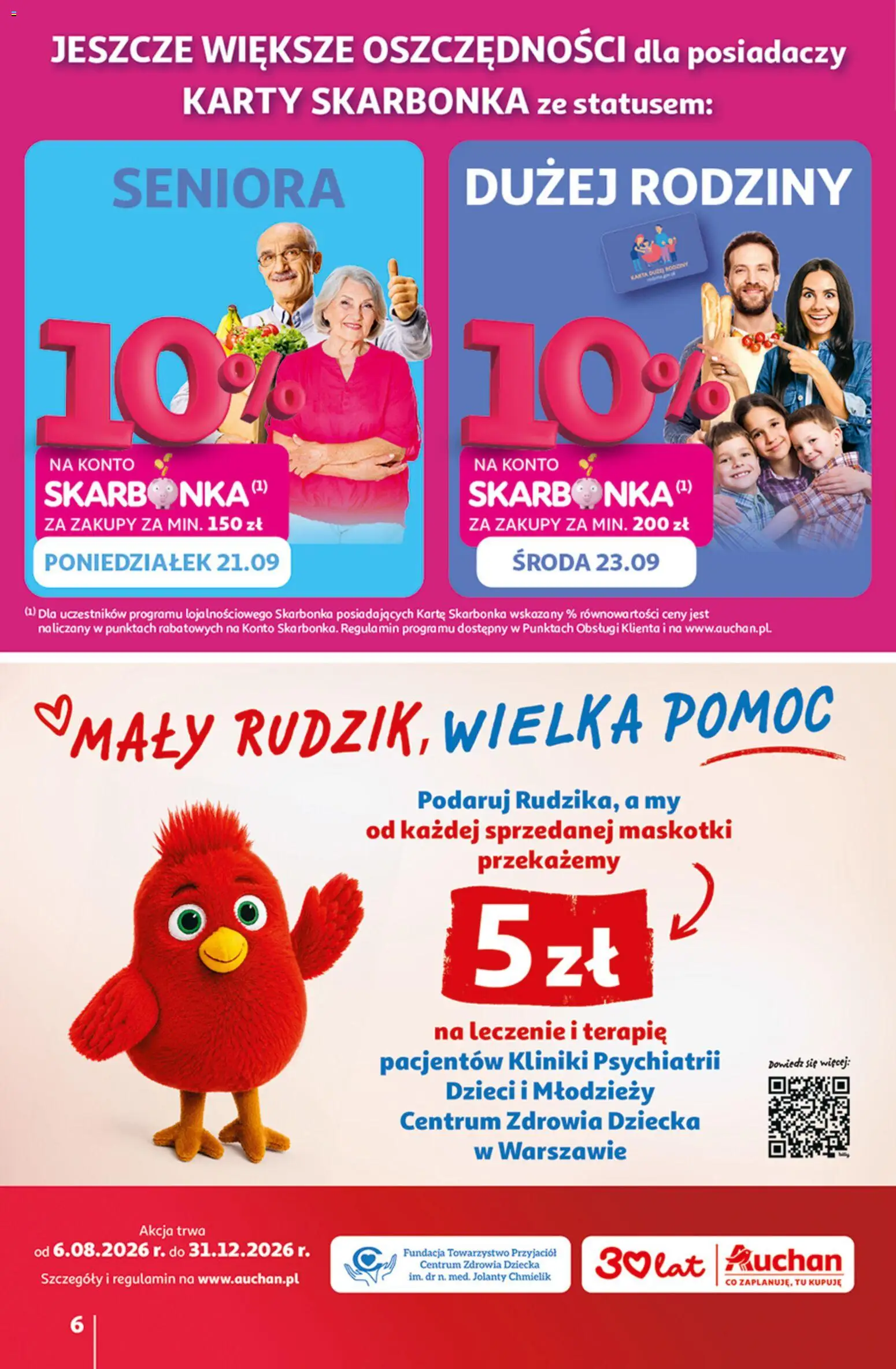 Auchan gazetka - 30 Lat Hipermarket od 17.09.2026 | Strona: 6