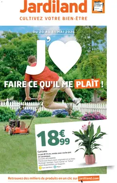 Jardiland - Prévisualisation de Jardiland catalogue valide à partir de 20.05.2026