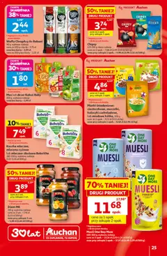 Pogląd oferty "Auchan gazetka - 30 Lat Hipermarket" - ważna od 30.07.2026 | Strona: 25