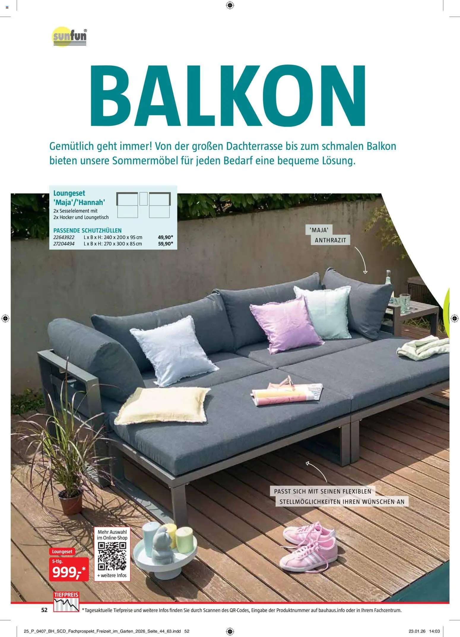 Bauhaus Freizeit im Garten gültig ab 01.05.2026 | Seite: 52