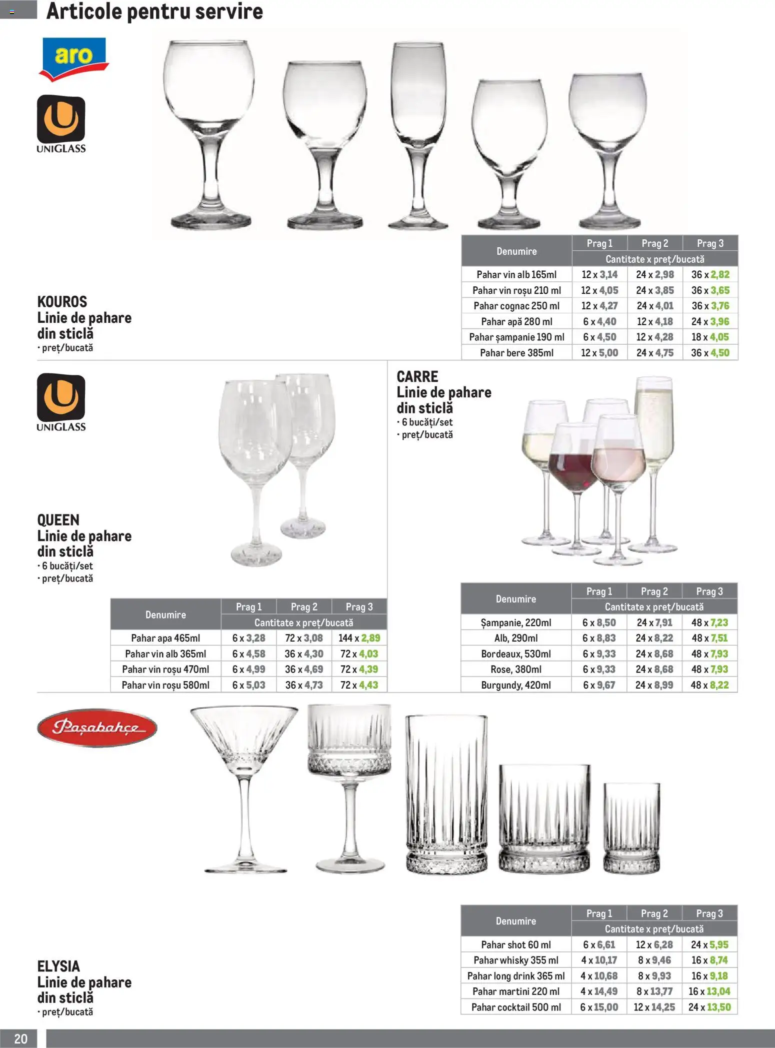 Noul catalog Metro – valabil de la 01.07.2026 | Pagină: 20 | Produse: Yulaf, Bere, Cocktail, Apă