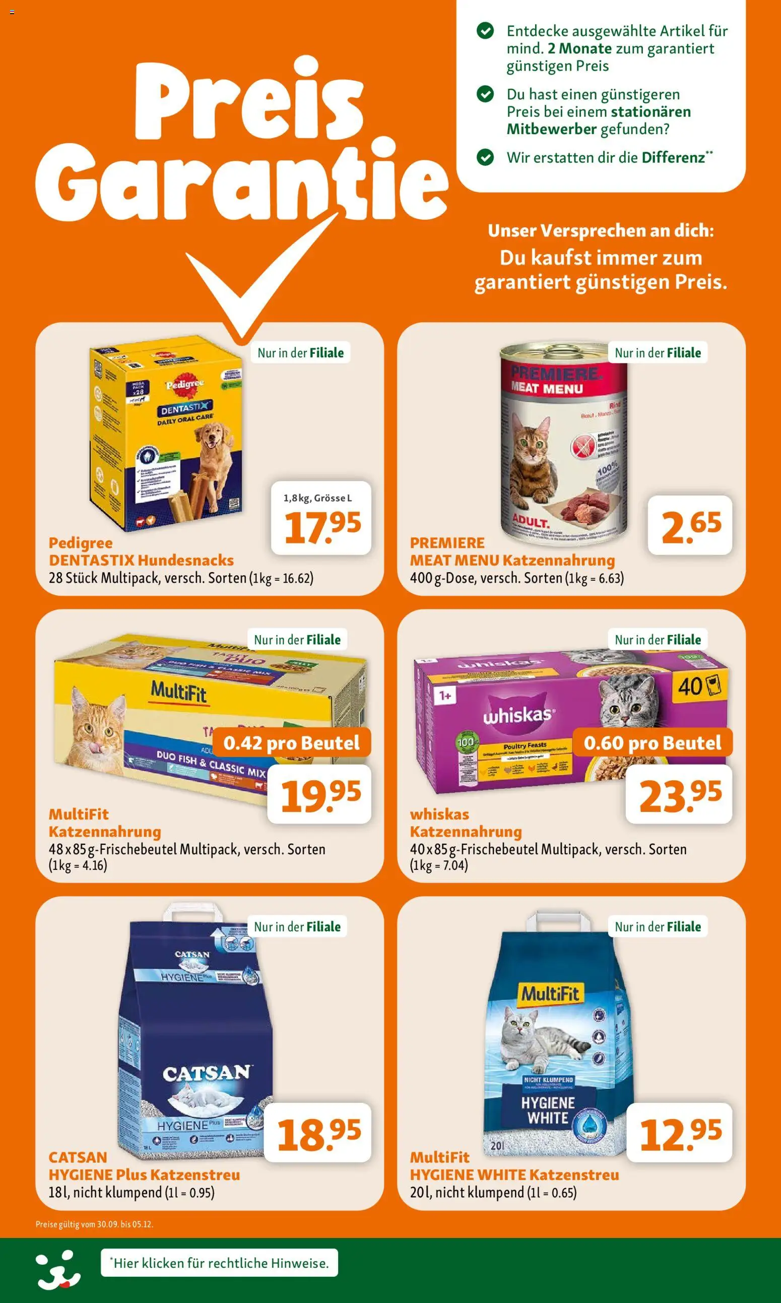 Fressnapf aktionen – gültig ab 30.09.2026 | Seite: 6 | Produkte: Katzenstreu