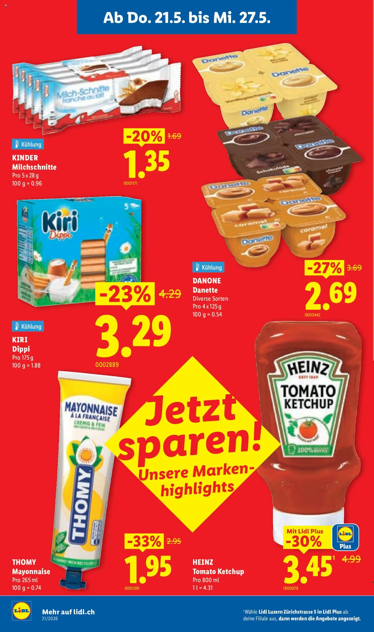 Lidl aktionen Neueröffnung Luzern – gültig ab 21.05.2026 | Seite: 2