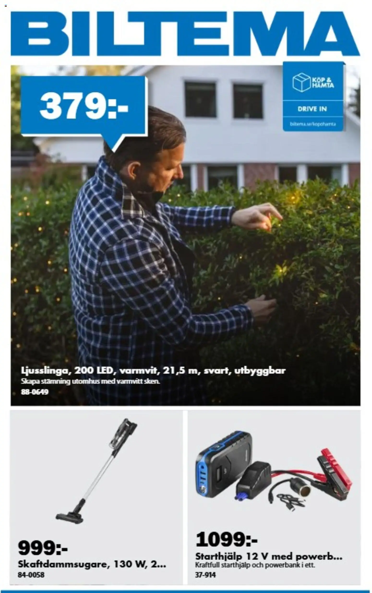 Biltema reklamblad aktuell från 23/10/2026 | Sida: 1