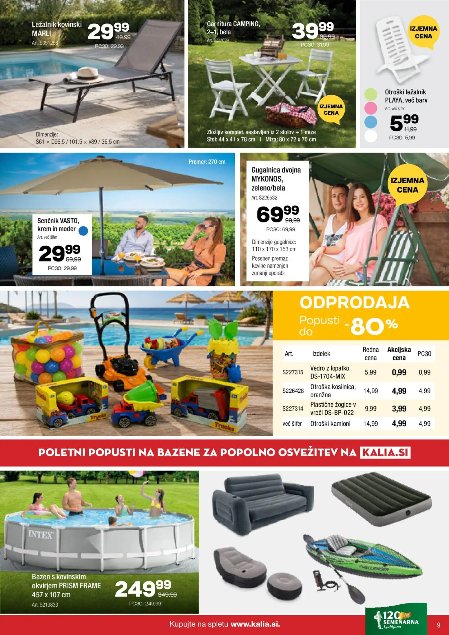 Novi Kalia katalog ponudbe – veljaven od 06.07.2026 | Stran: 9