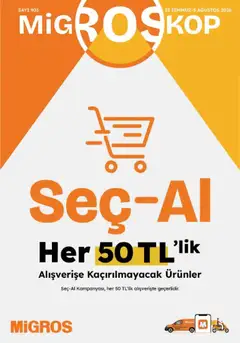 23 Temmuz 2026 tarihinden itibaren geçerli olan Migros kataloğu önizlemesi