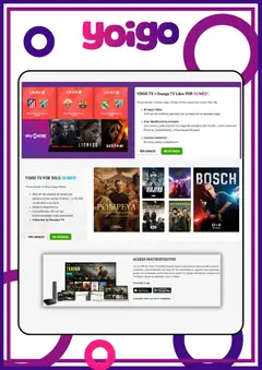Vista previa Yoigo ofertas válido desde el 15/08/2026 | Página: 3 | Productos: Móvil, Televisión, Tierra