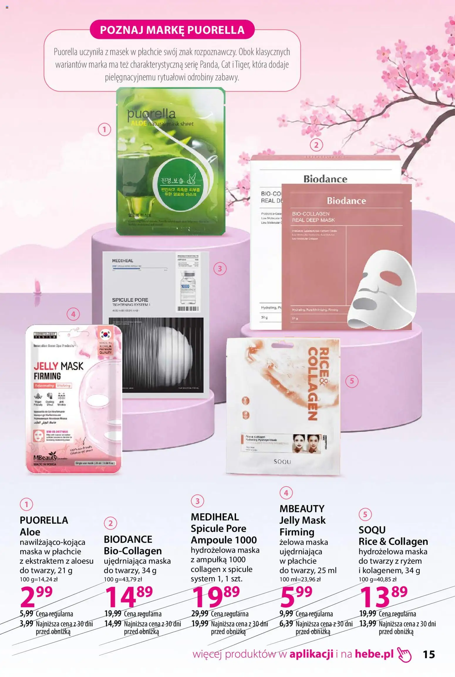 Hebe gazetka - Katalog koreanski od 01.10.2026 | Strona: 15