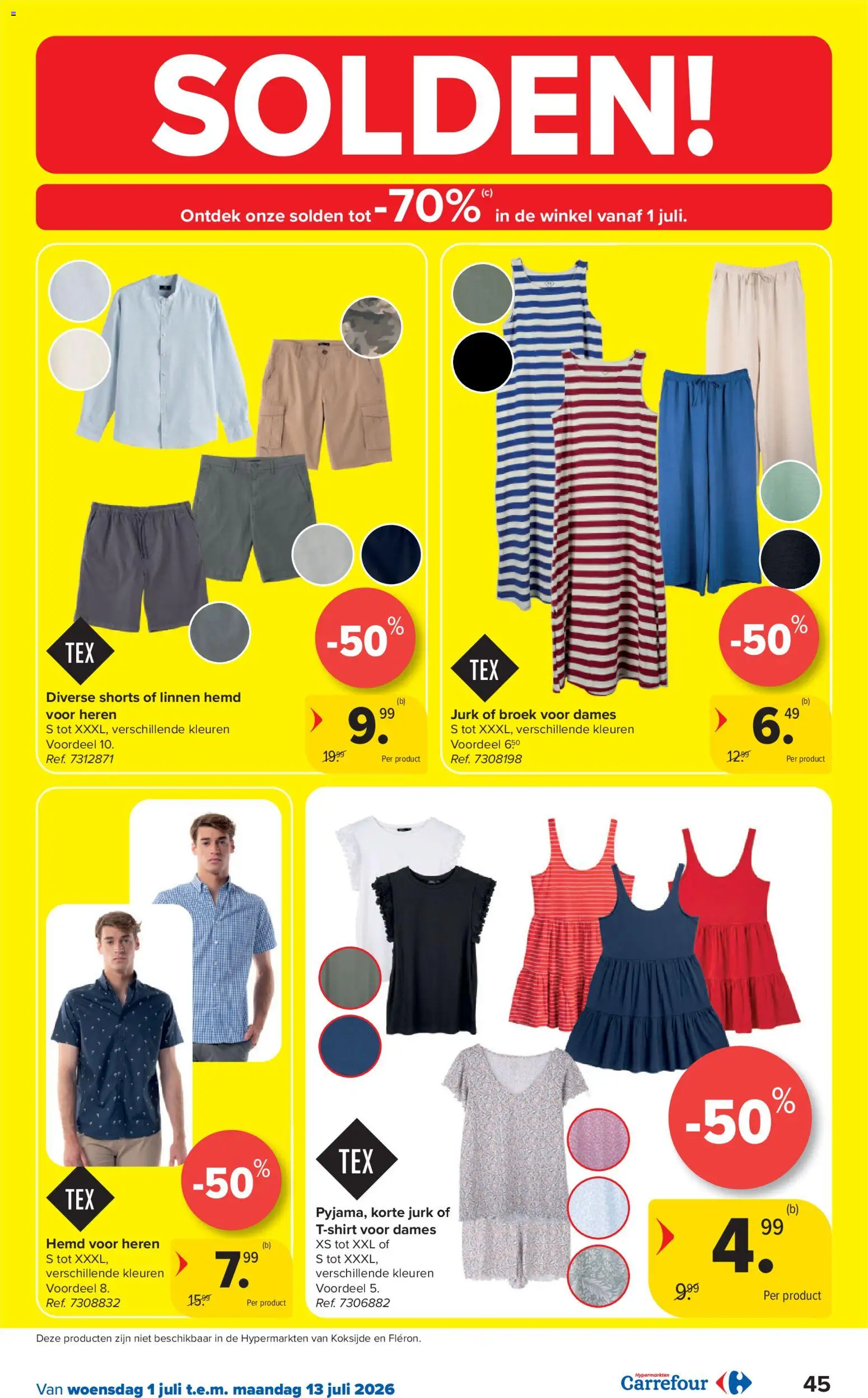 {H1} | Pagina: 45 | Producten: Jurk, Shirt, Hemd, Broek