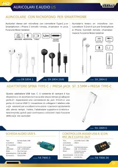 Anteprima del volantino GBC Audio Video catalogo valido a partire dal 16.10.2025 | Pagina: 69 | Prodotti: Auricolari, Smartphone, Audio, Cuffie
