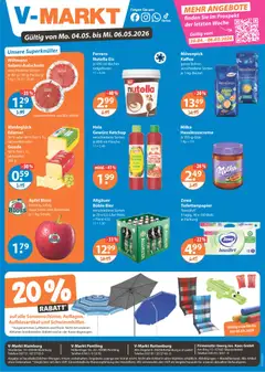 V-Markt Hallertau / Oberpfalz ab Montag ab 04.05.2026 gültig