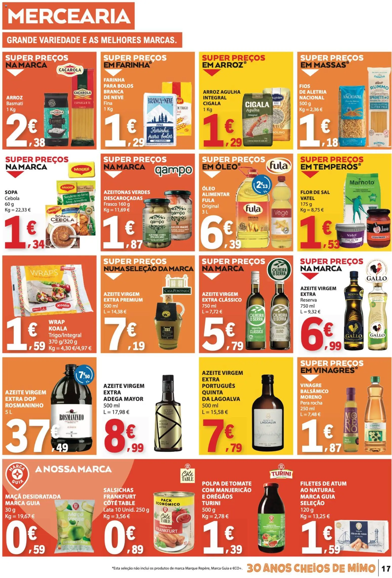 E.Leclerc folheto │ válido de 04.06.2026 | Página: 17 | Produtos: Forno, Sal, Cebola, Tomate