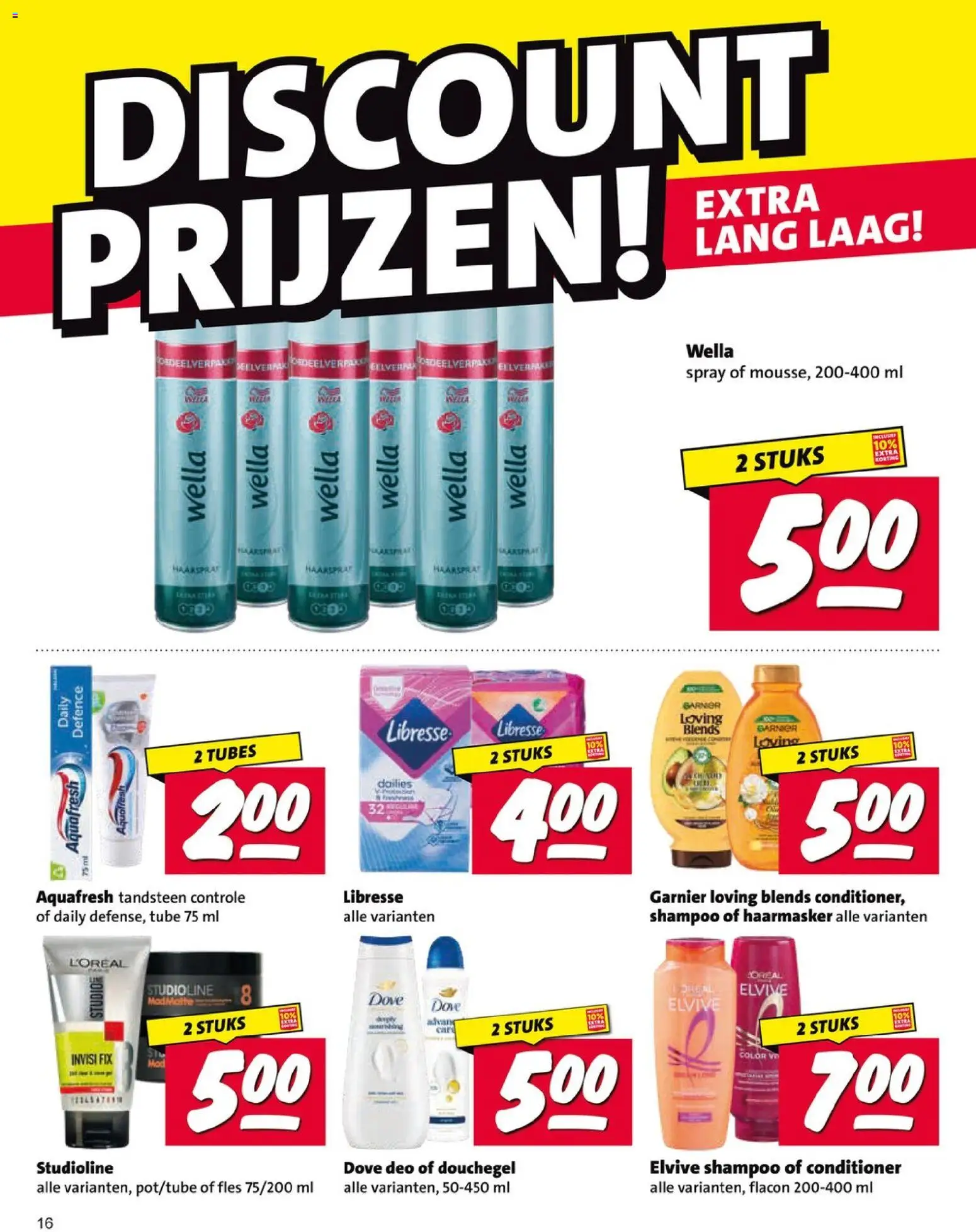 {H1} | Pagina: 16 | Producten: Fles, Shampoo, Conditioner, Douchegel