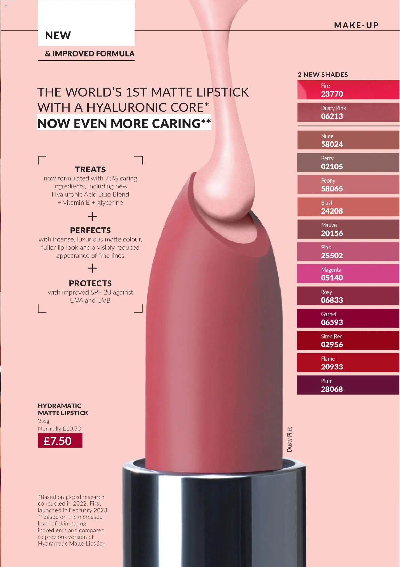 {H1} | Page: 11 | Products: Lipstick, Ingredients