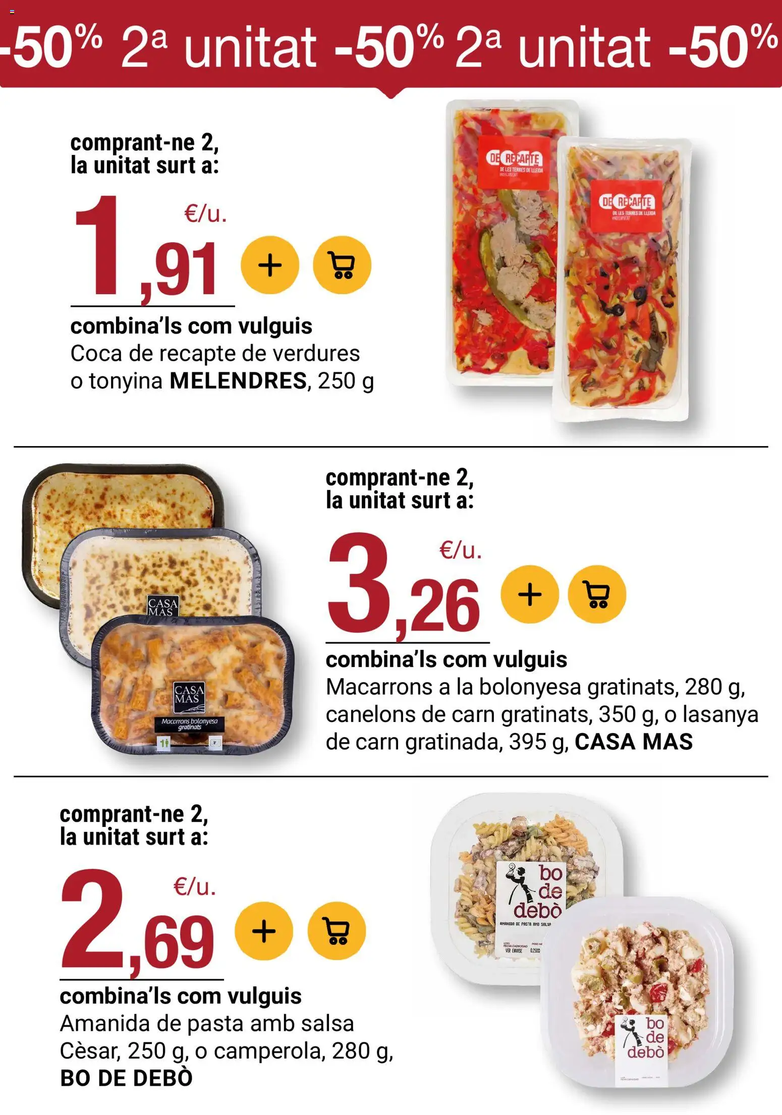 Bonpreu folleto │ válido desde el 19.05.2026 | Página: 21 | Productos: Pasta