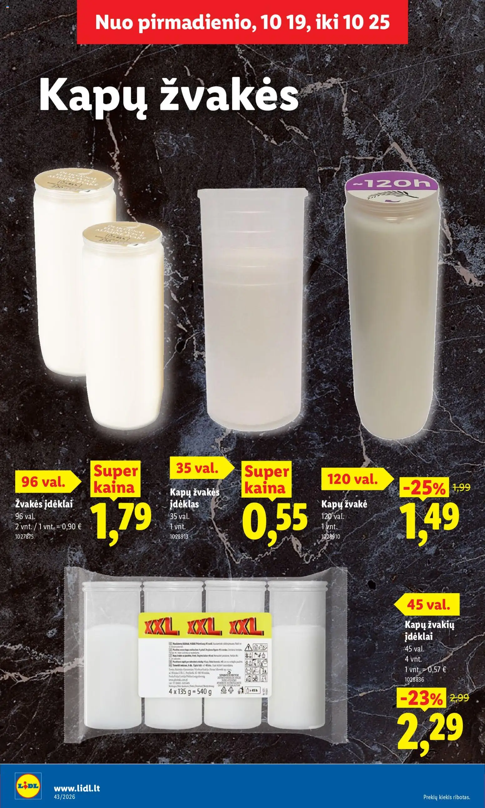 LIDL akcijos nuo 2026.10.19 | Puslapis: 16