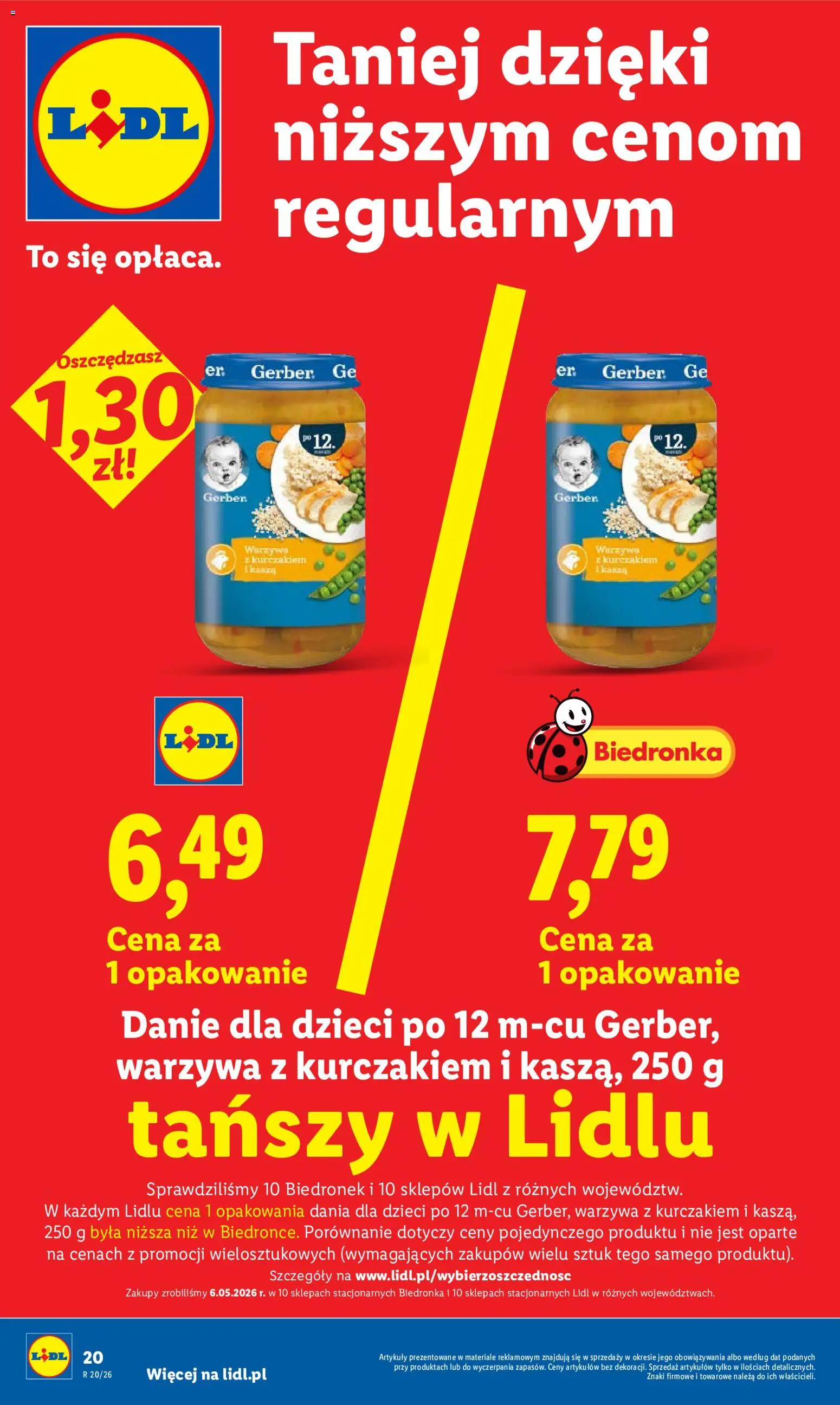 Lidl gazetka od 11.05.2026 | Strona: 20