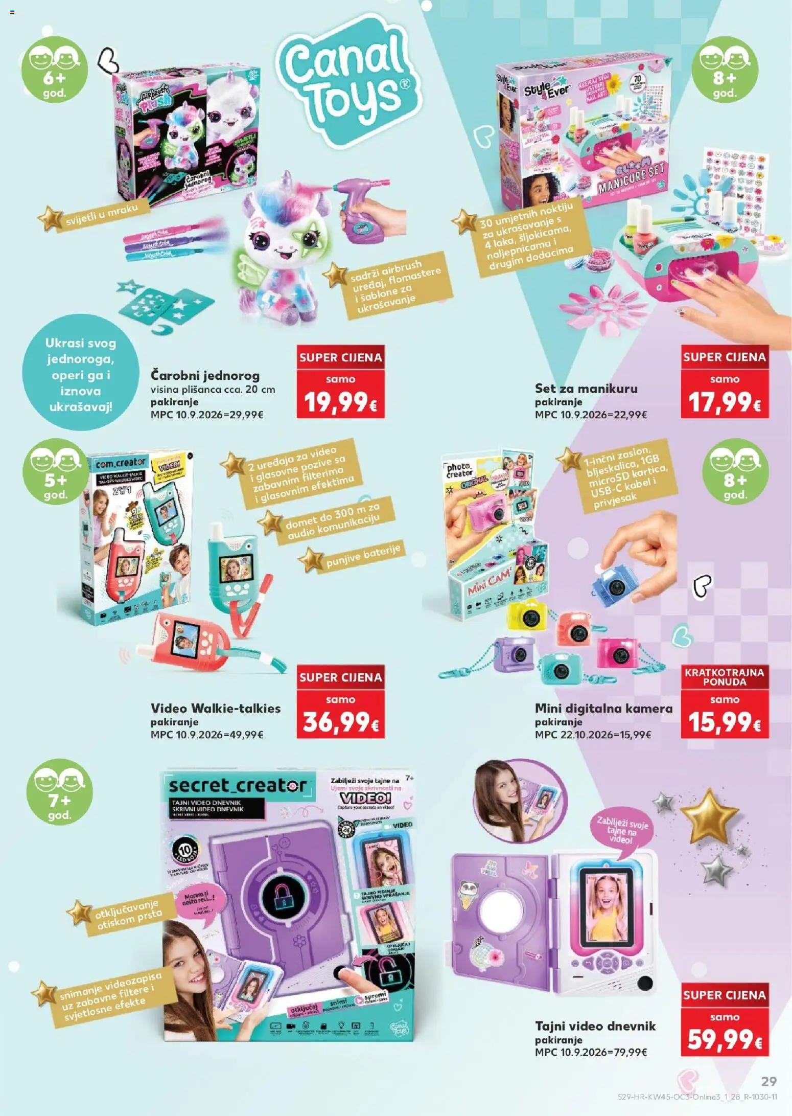 Kaufland katalog | vrijedi od 02.11.2026 | Stranica: 29 | Proizvodi: Baterije, Video, Audio, Kabel