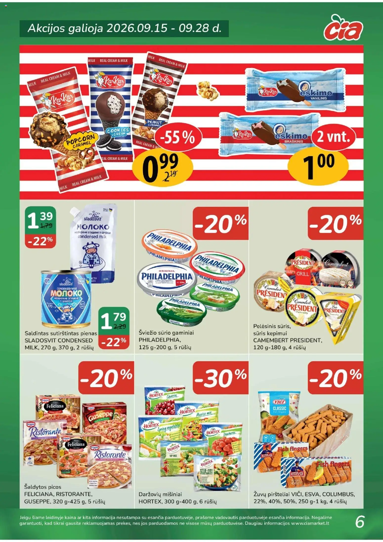 ČIA MARKET akcijos nuo 2026.09.15 | Puslapis: 6