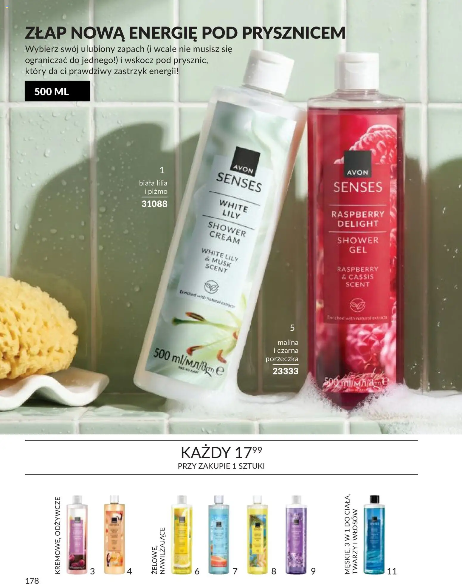 Avon Katalog 9 2026 od 01.09.2026 | Strona: 178 | Produkty: Malina, Porzeczka, Zapach