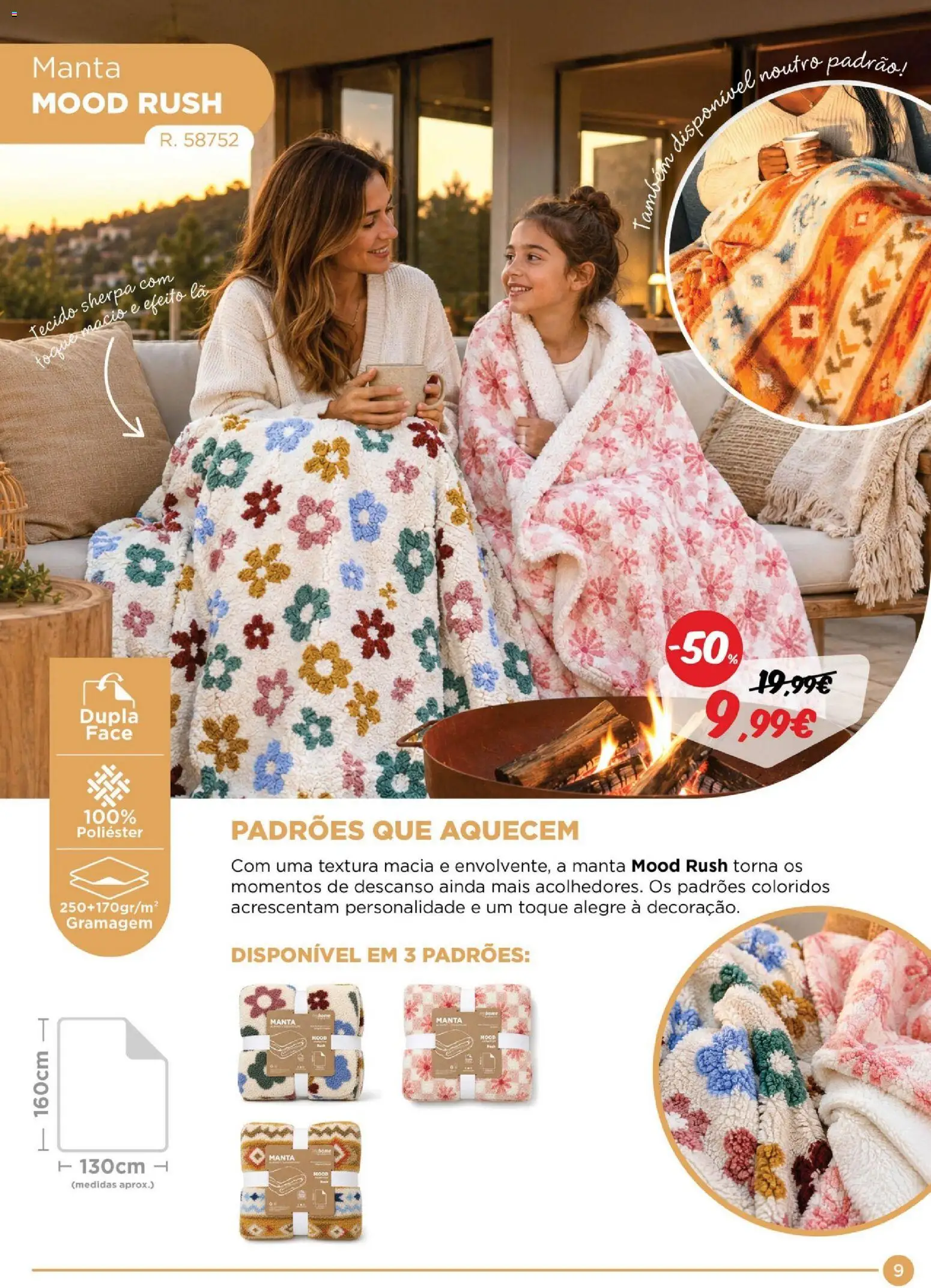 Espaço Casa Catálogo de Mantas 2026 │ válido de 28/10/2026 | Página: 9 | Produtos: Manta