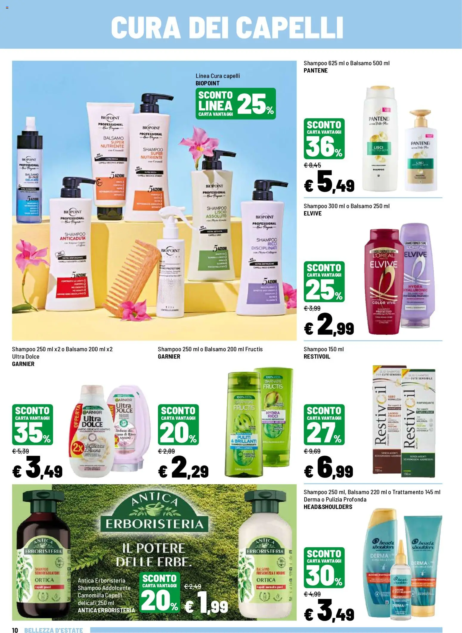 Volantino Iper del 03/07/2026 | Pagina: 10 | Prodotti: Illuminante, Shampoo, Balsamo