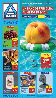 Vista previa Aldi folleto Canarias válido desde el 06/07/2026
