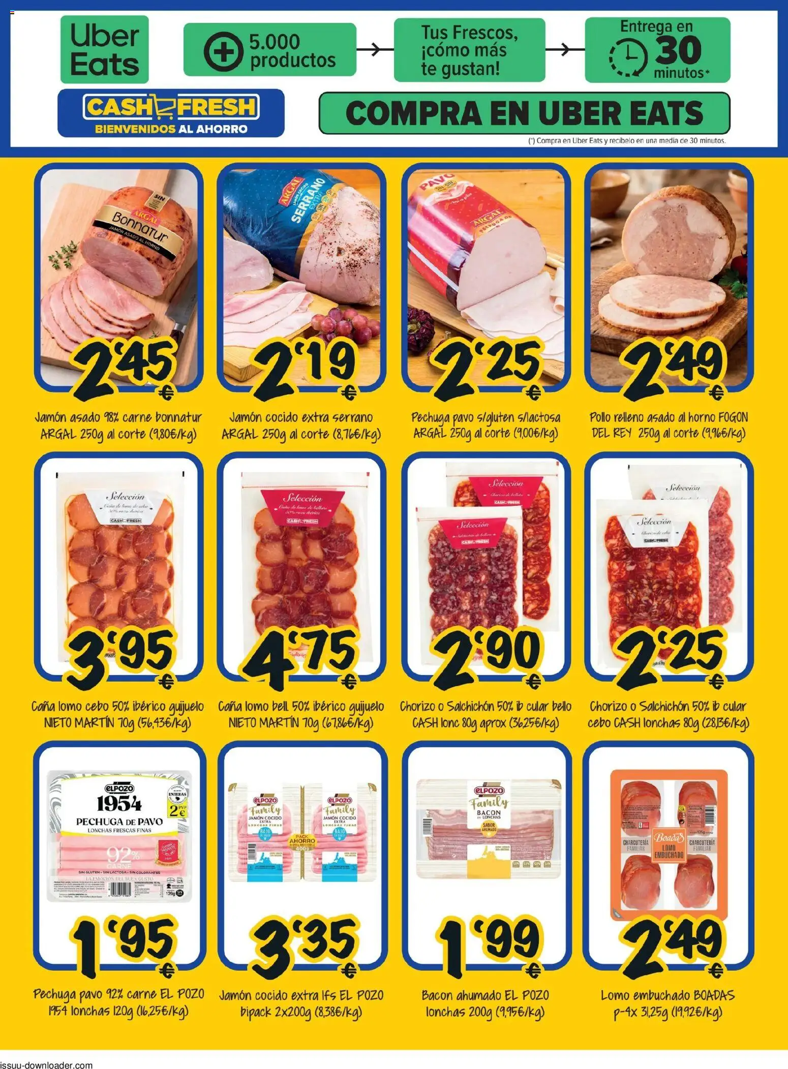 Cash Fresh folleto Viso del Alcor │ válido desde el 06/08/2026 | Página: 15 | Productos: Lomo, Horno, Bacon, Pavo