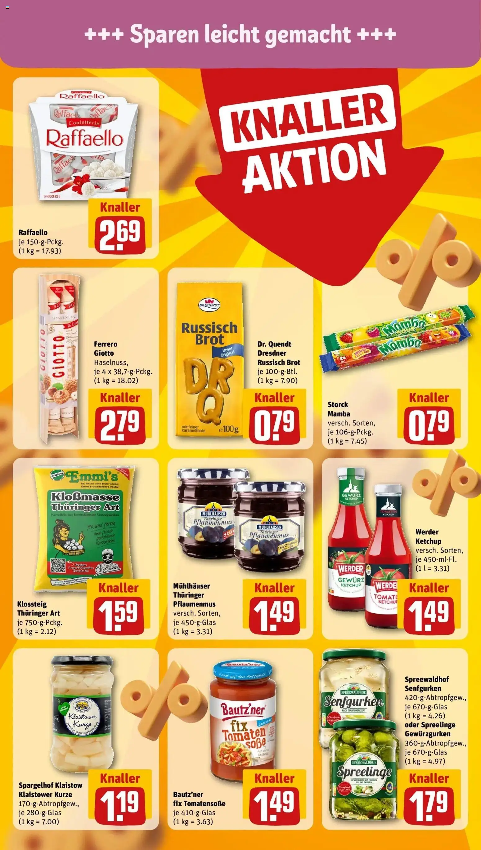 Rewe Prospekt Berlin / Friedrichshain – gültig ab 01.06.2026 | Seite: 14 | Produkte: Raffaello, Tomaten, Kartoffeln, Brot