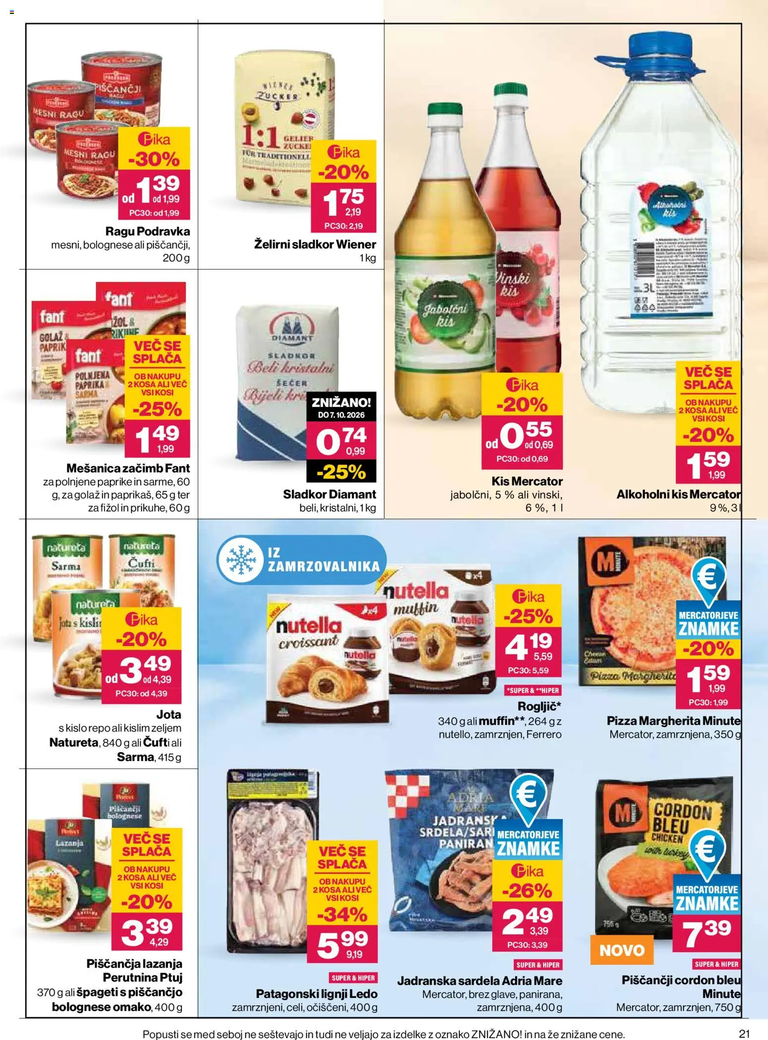 Novi Mercator katalog ponudbe – veljaven od 10.09.2026 | Stran: 21