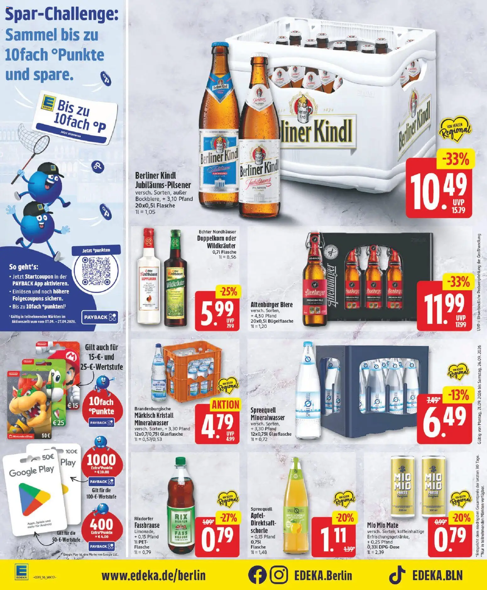 Edeka Prospekt – gültig ab 21.09.2026 | Seite: 16