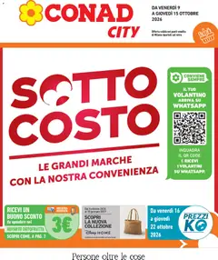 Anteprima del volantino Conad volantino City Lombardia valido a partire dal 09/10/2026