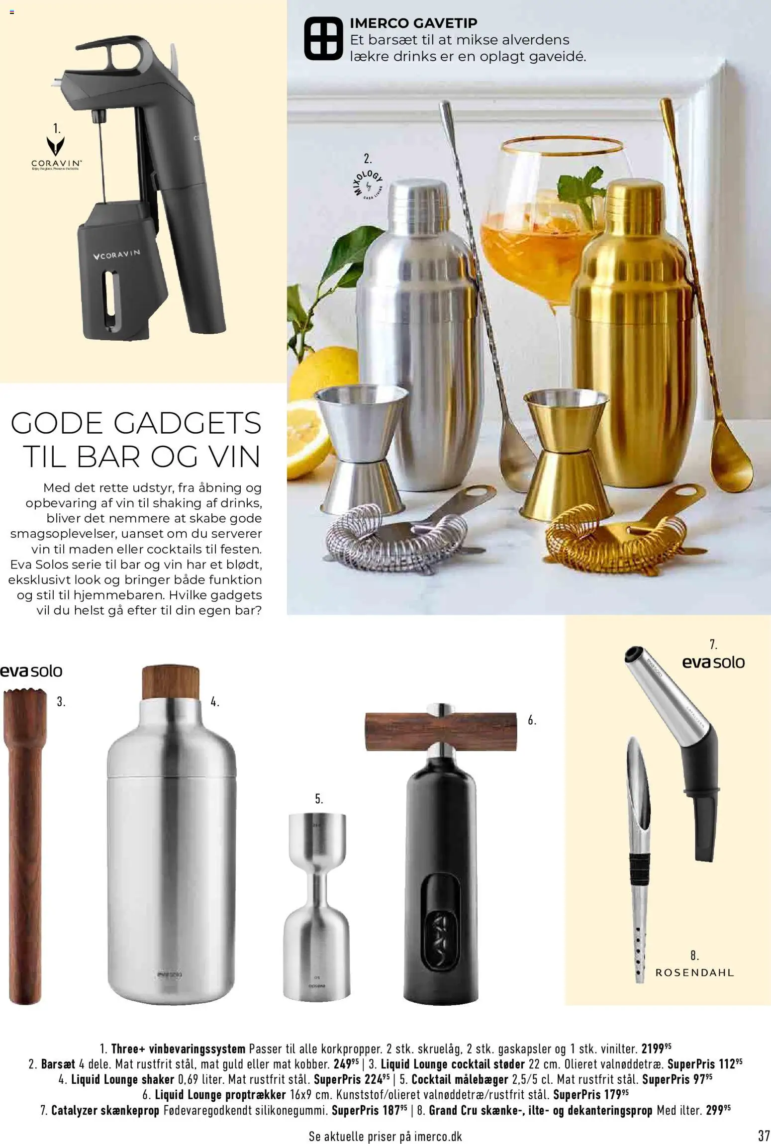 Imerco tilbudsavis – gyldig fra 14.05.2026 | Side: 37 | Produkter: Vin