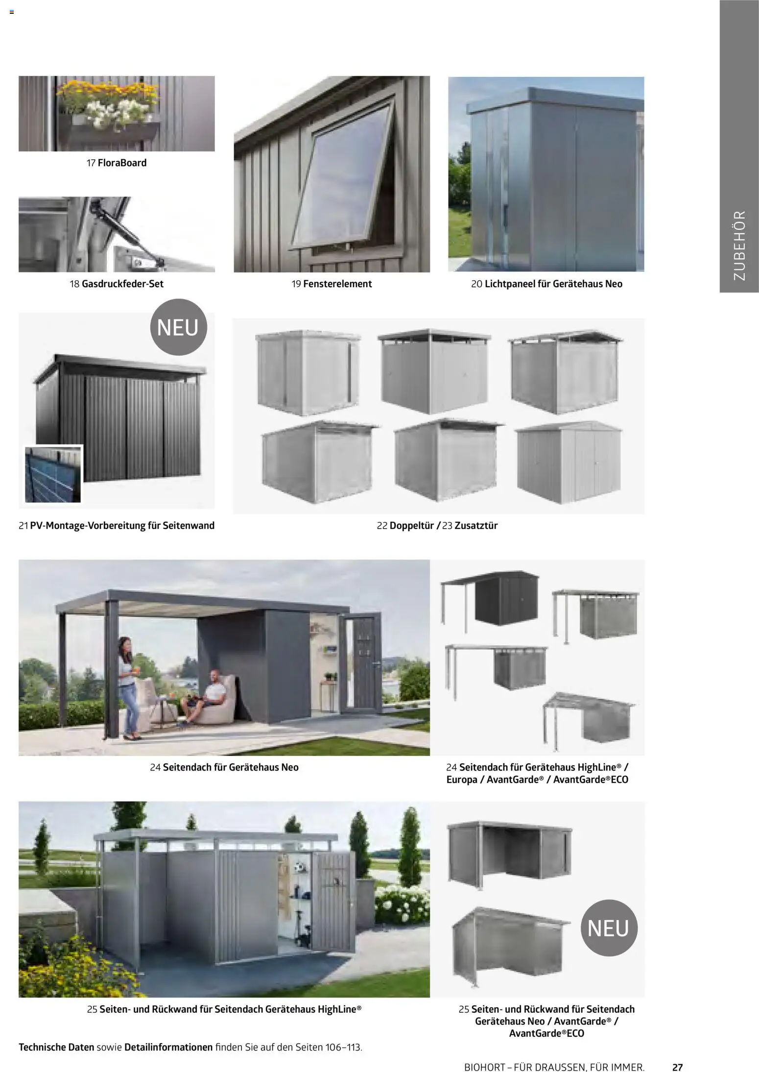 Dehner Biohort – Metall für Garten & Terrasse – gültig ab 01.01.2026 | Seite: 27
