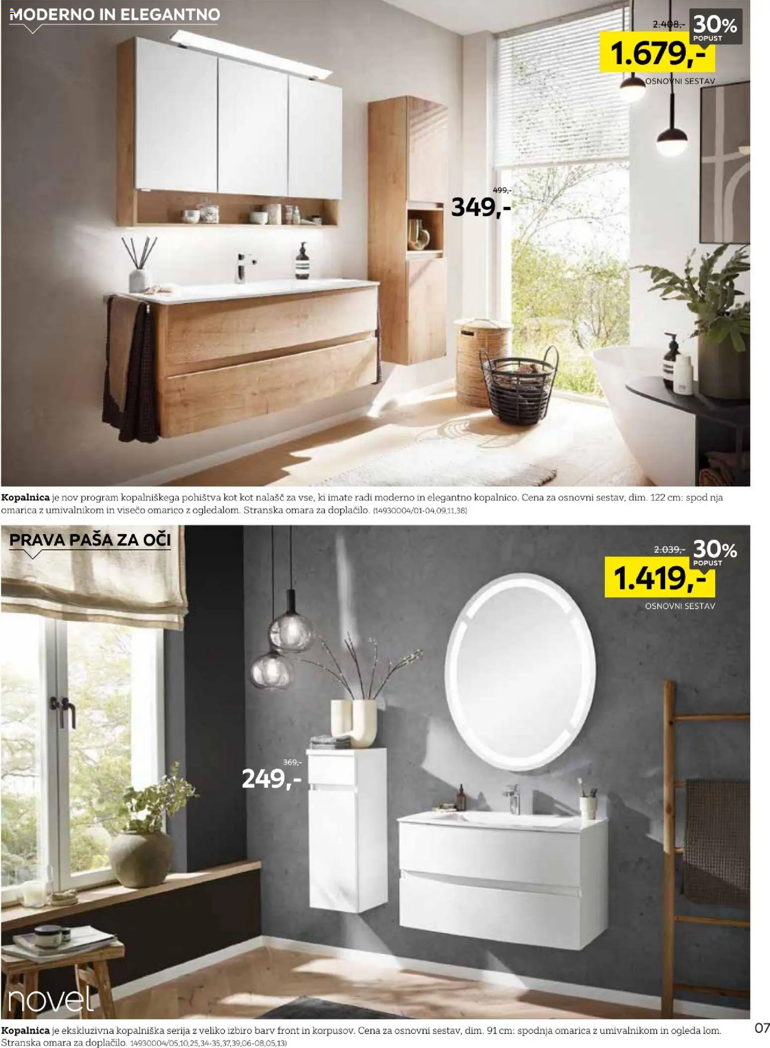 Novi XXXL Lesnina katalog ponudbe – veljaven od 31.08.2026 | Stran: 7 | Izdelki: Omara, Omarica