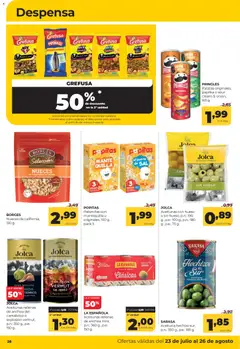 Vista previa Alimerka folleto Asturias válido desde el 23/07/2026 | Página: 28 | Productos: Manzanas, Anchoa, Συσκευή ροής