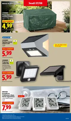 LIDL - Prévisualisation de LIVARNO Housse pour mobilier de jardin, LIVARNO Housse pour mobilier de jardin, l'unité au choix. valide à partir de 27/08/2026 | Page: 41